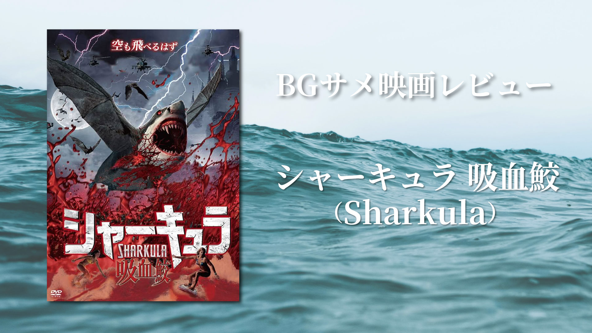 サメ映画『シャーキュラ 吸血鮫』レビュー記事サムネイル